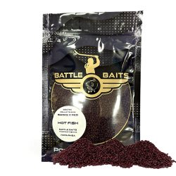 BATTLE BAITS SMOKE X RED 400гр - Люта риба 2мм, пушещи пелети