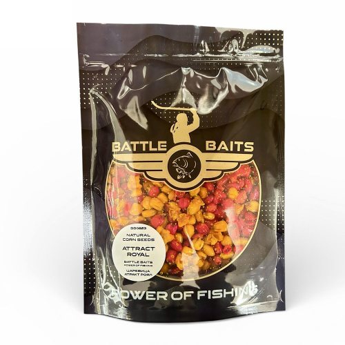 BATTLE BAITS CORN SEEDS FLUO 1kg, SWEET ATTRACT, варени царевични семена - Риболовни принадлежности TomaxShop ® BATTLE BAITS CORN SEEDS FLUO 1kg, SWEET ATTRACT, варени царевични семена - Риболовни принадлежности TomaxShop ®